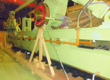  	工件固定防护现场